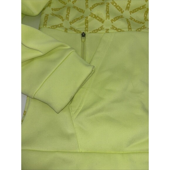 Nike Men's Therma B Yellow All Over Print Fleece Hoodie (DD1760-060) Size Large - Picture 5 of 9